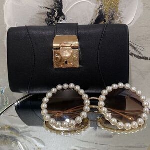 𝅺CHAIN Handle Purse/ Clutch